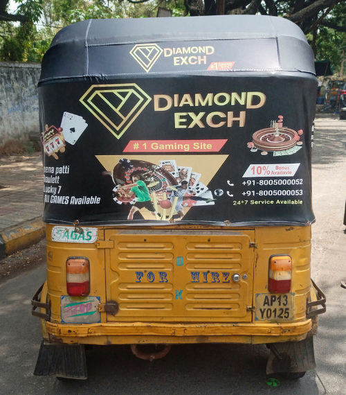 Auto Rickshaw Branding in India Auto Rickshaw Branding in India