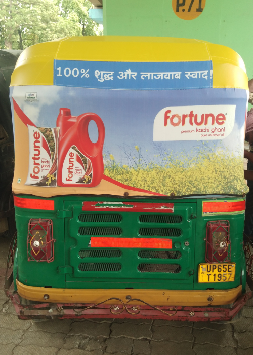 Auto Rickshaw Branding in India Auto Rickshaw Branding in India
