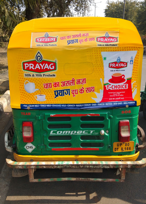 Auto Rickshaw Branding in India Auto Rickshaw Branding in India