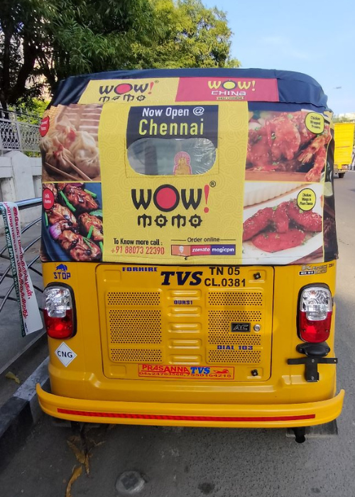 Auto Rickshaw Branding in India Auto Rickshaw Branding in India