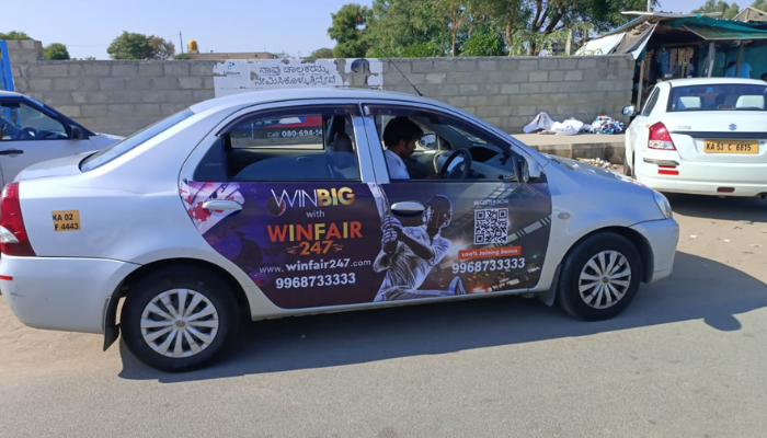 Cab Branding in India Cab Branding in India