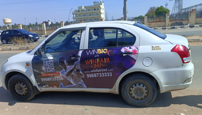 Cab Branding in India Cab Branding in India