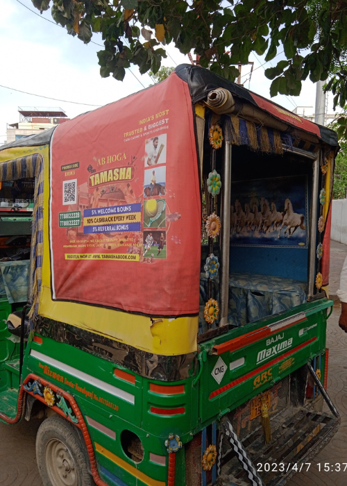 Sharing Rikshaw Branding in India Sharing Rikshaw Branding in India